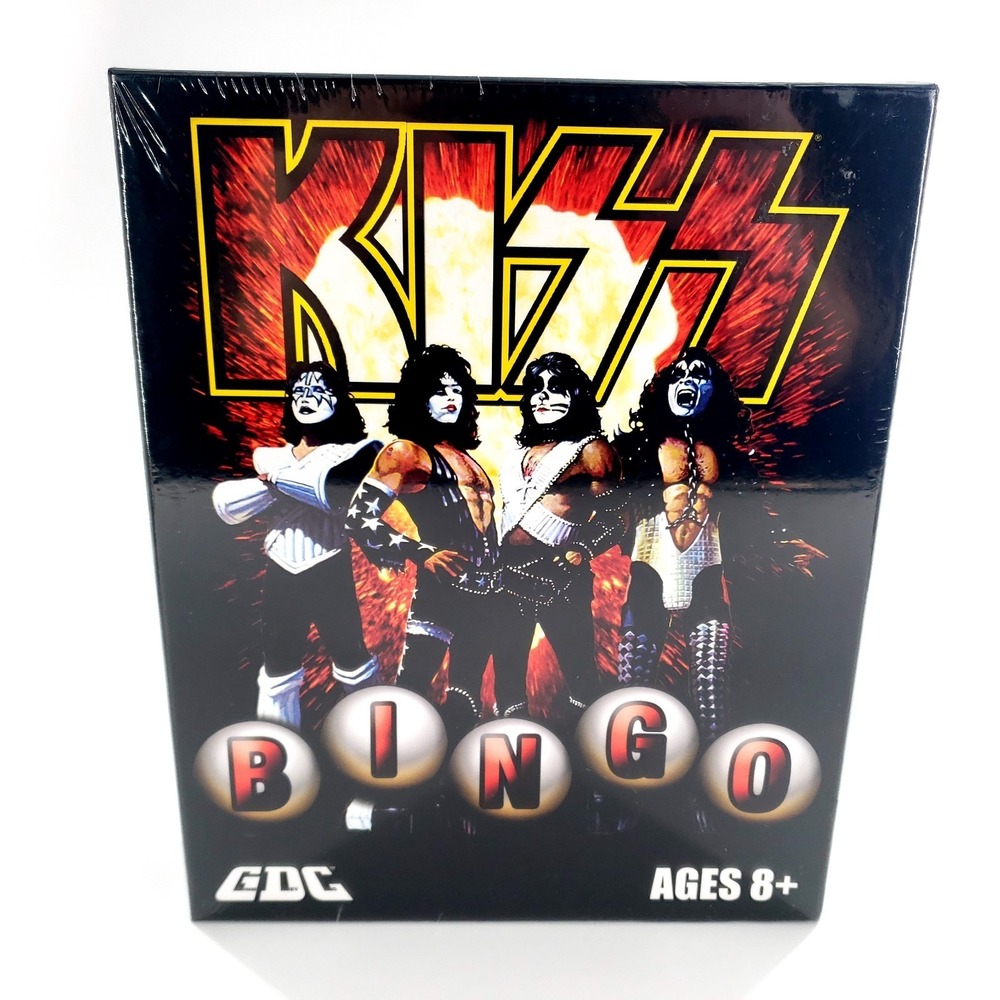 KISS Bingo Game GDC Signatures 2009 KISS Catalog Brand New Sealed